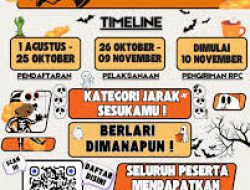 Halloween Run Virtual 2025: Lari Seru Bernuansa Spooky, Tetap Fit dan Fun!